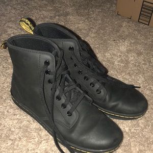 Black Dr. Martens Shoes Size 7